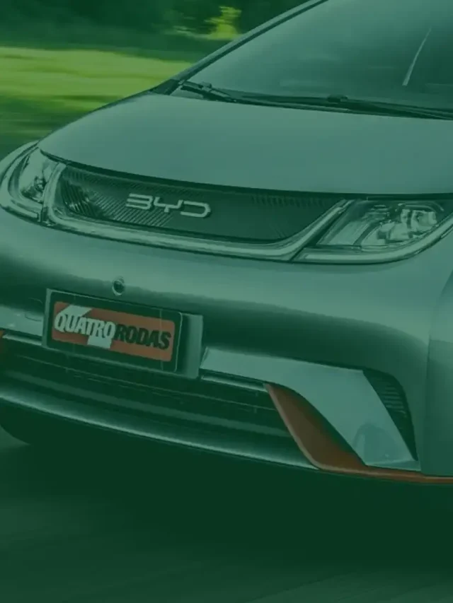 BYD dominando o setor de carros elétricos, está alcançando a Tesla